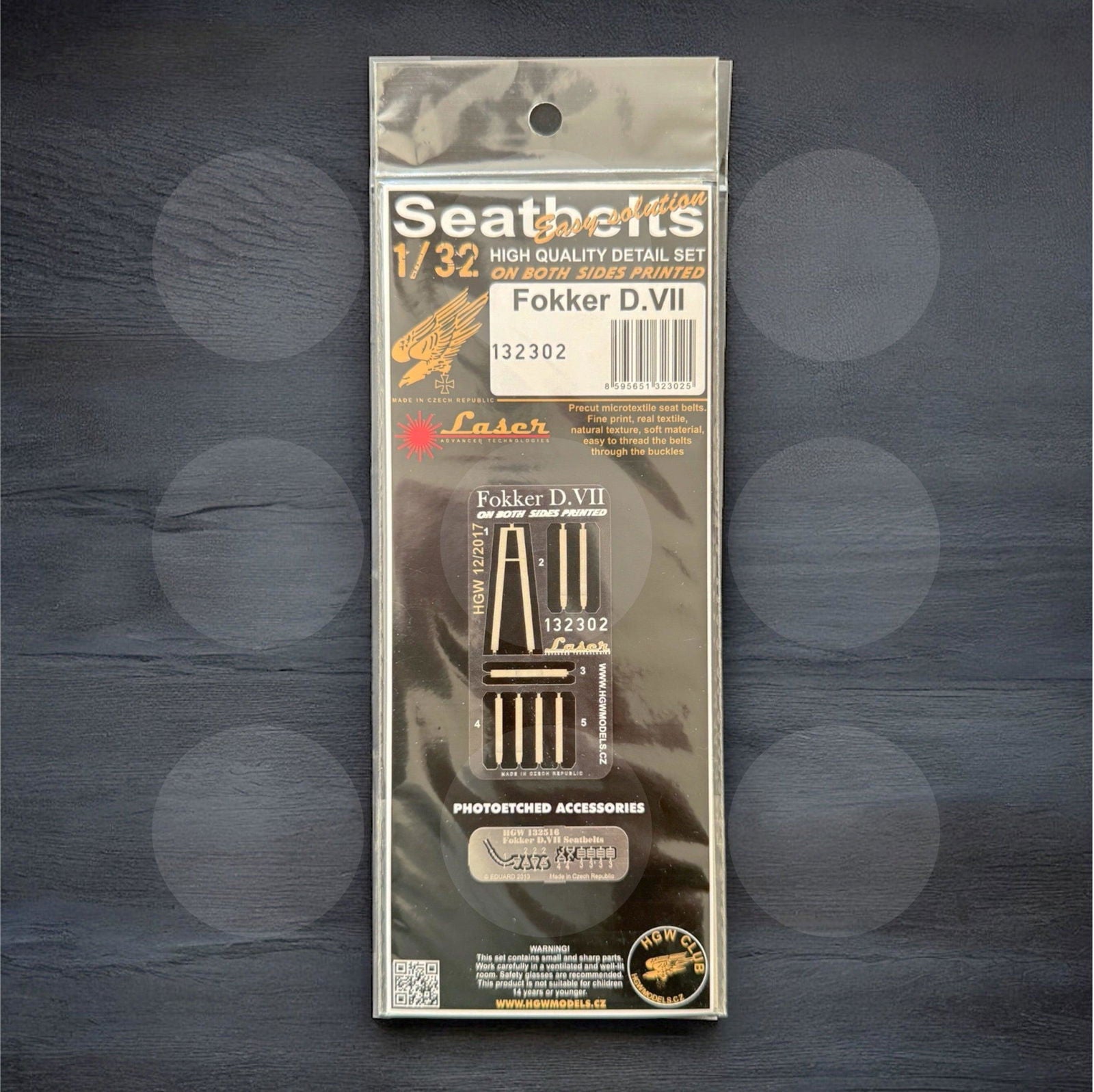 1/32 Double-sided Seatbelts Fokker D.VII - Gothaforce