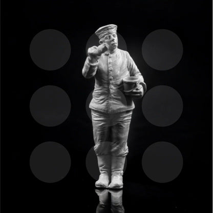 1/32 German mechanic with paintbrush - Gothaforce