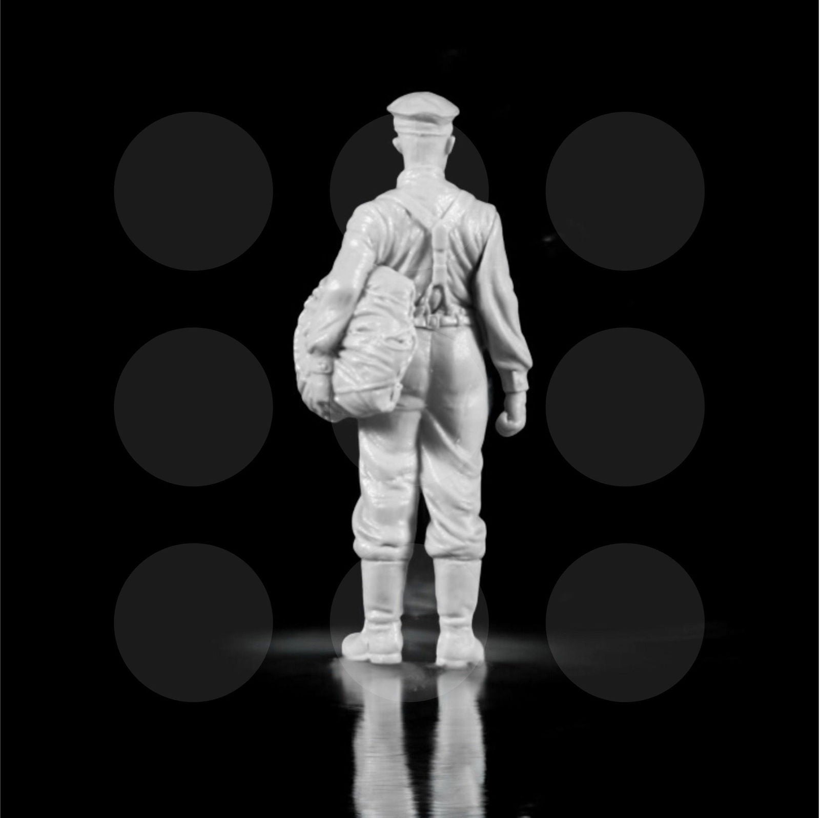 1/32 German mechanic with parachute - Gothaforce