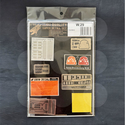 1/32 Super Detail Set Hansa-Brandenburg W.29 - Gothaforce