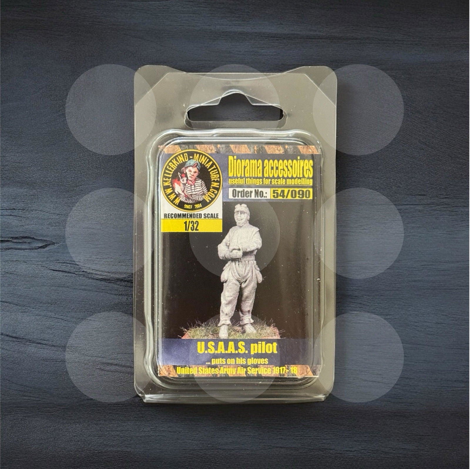 1/32 USAAS pilot puts on his gloves - Gothaforce