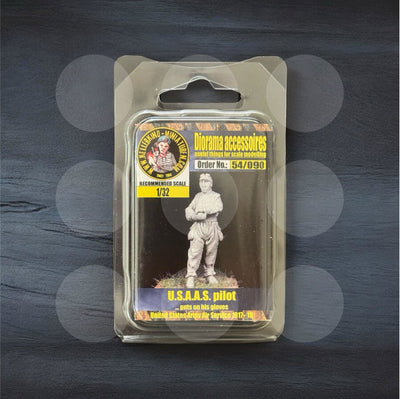 1/32 USAAS pilot puts on his gloves - Gothaforce