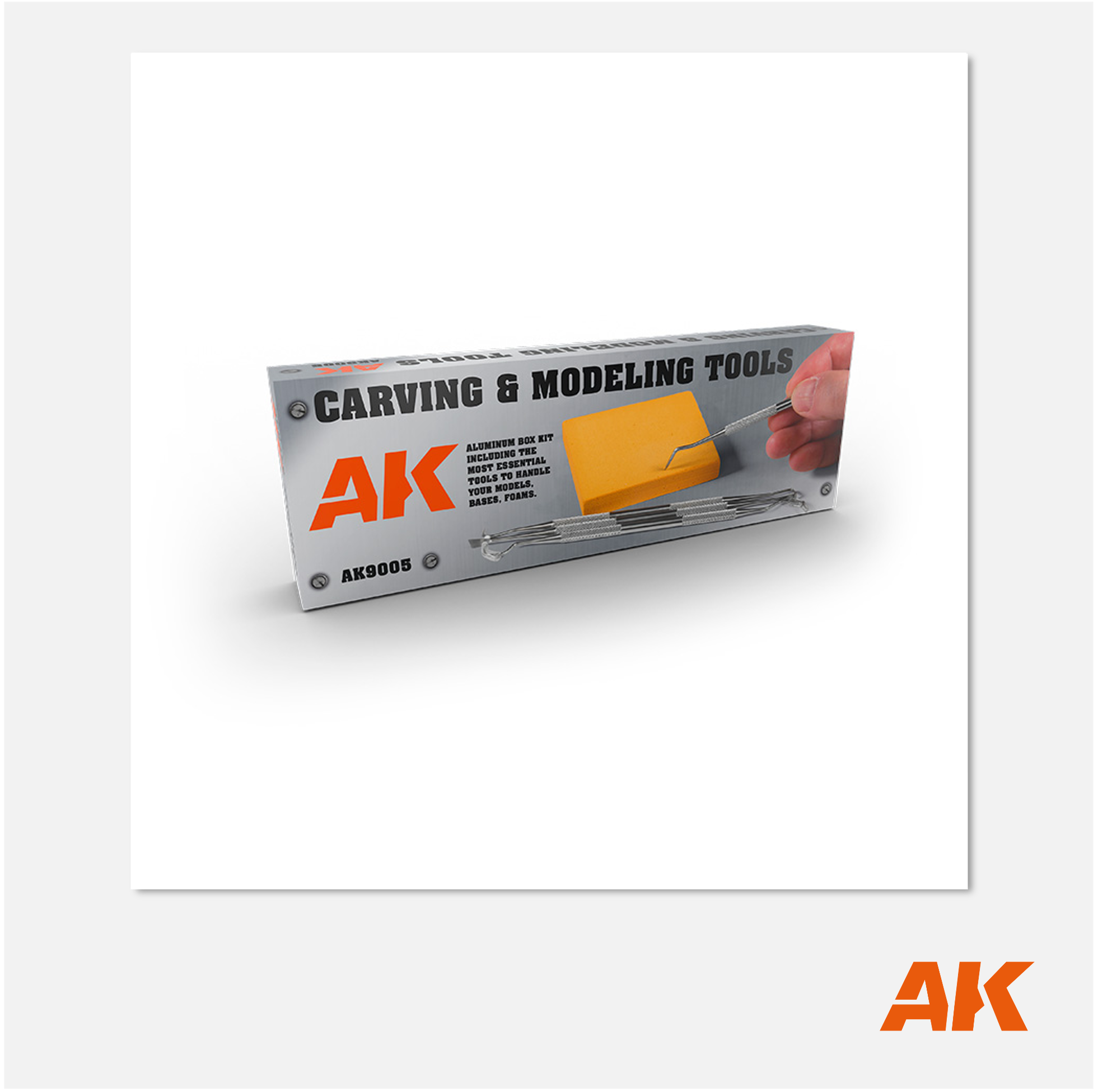 AK Interactive - Carving Tools Deluxe Box - AK9005 - Gothaforce