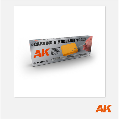 AK Interactive - Carving Tools Deluxe Box - AK9005 - Gothaforce