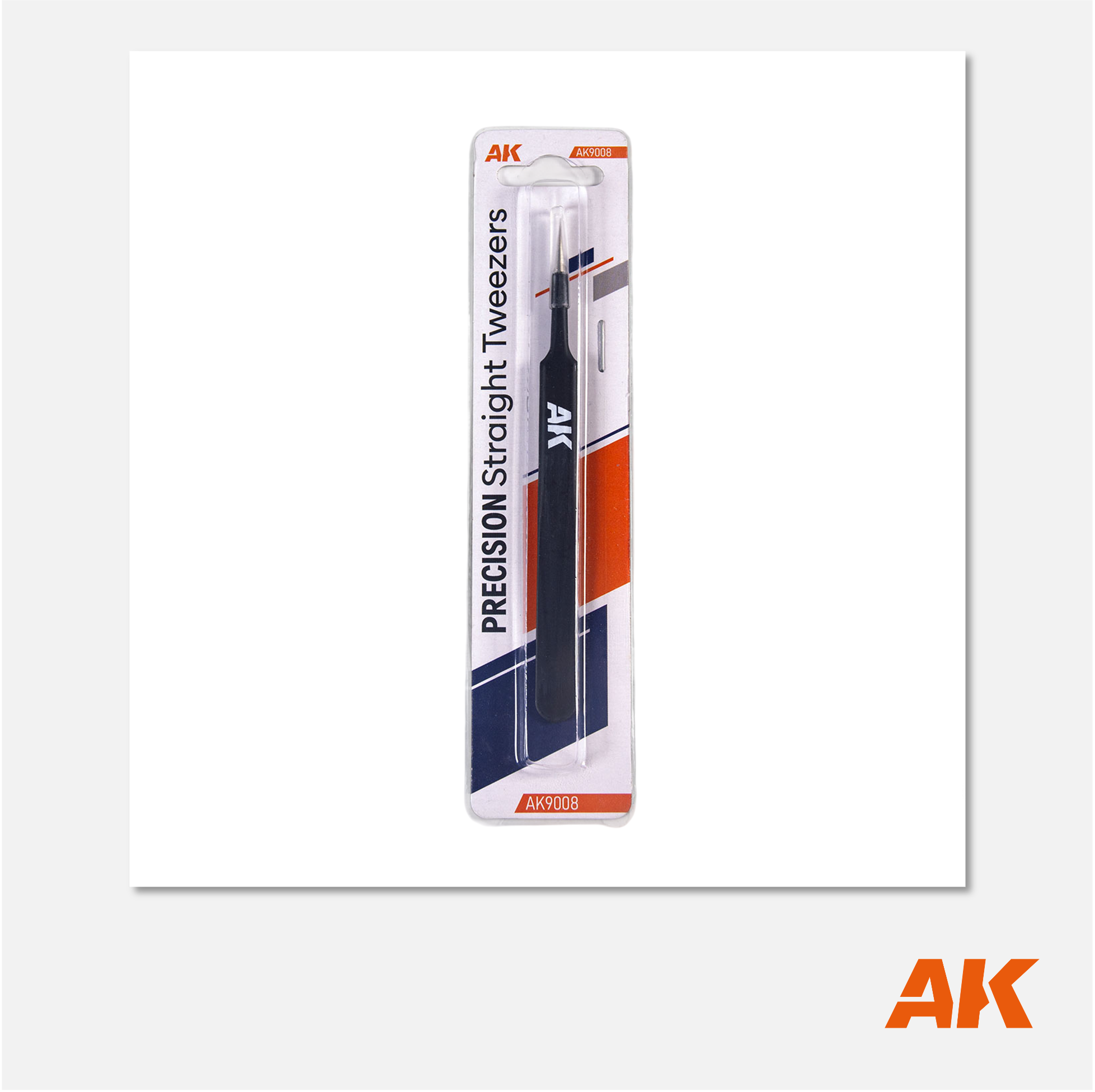 AK Precision Straight Tweezers