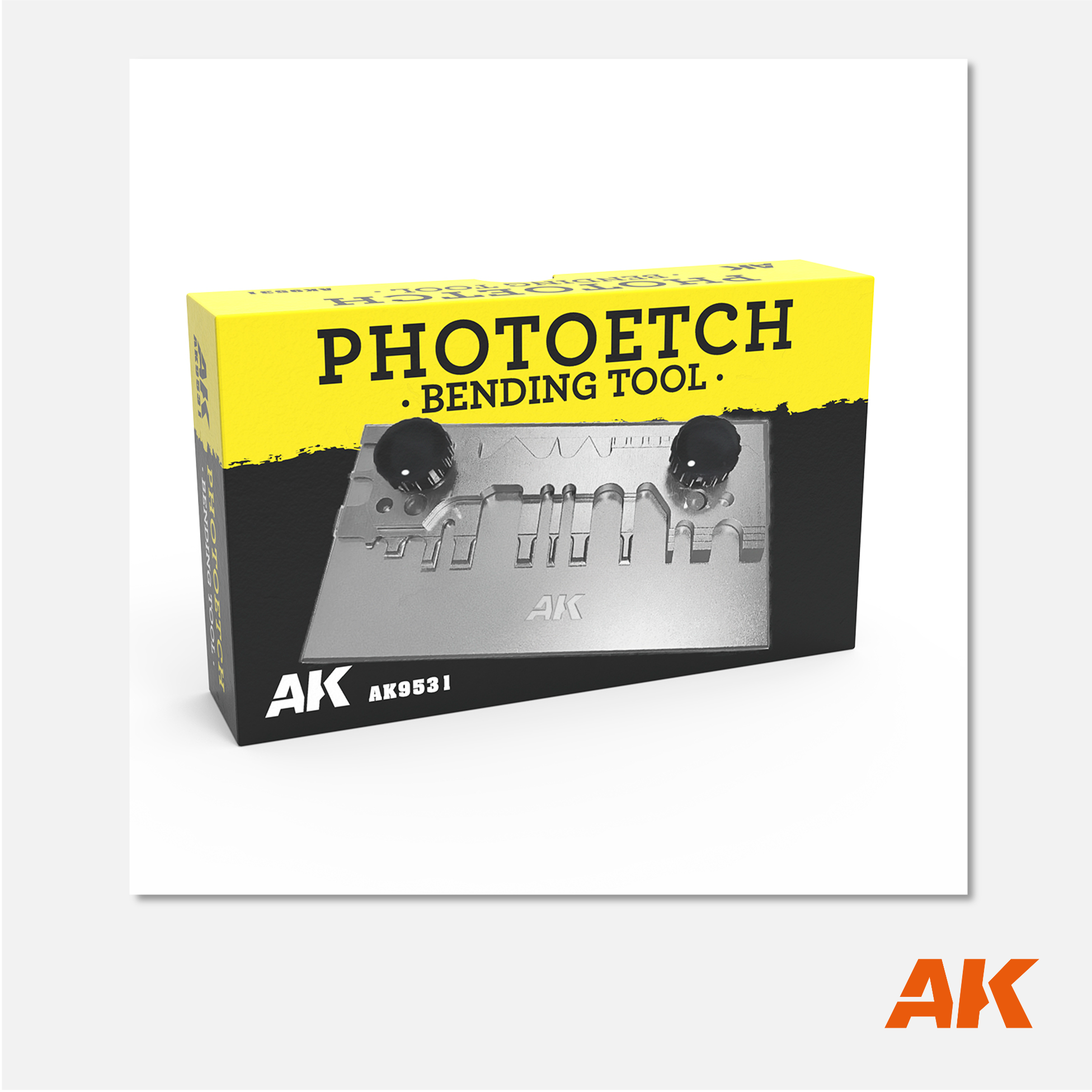 AK Interactive - Photoetch Bending Tool Big (2 screws) - AK9531 - Gothaforce