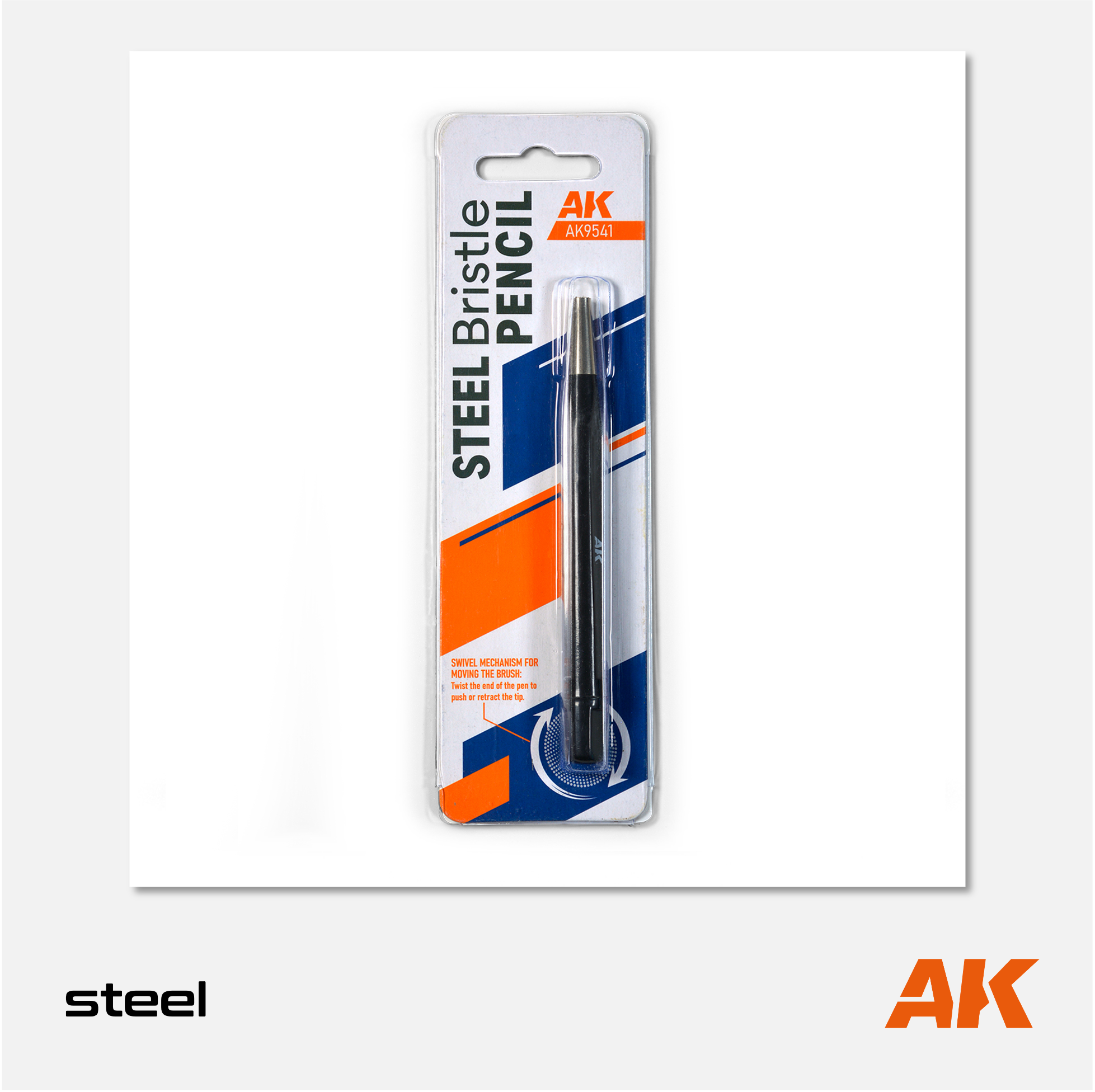 AK Interactive - Steel Bristle Pencil - AK9541 - Gothaforce