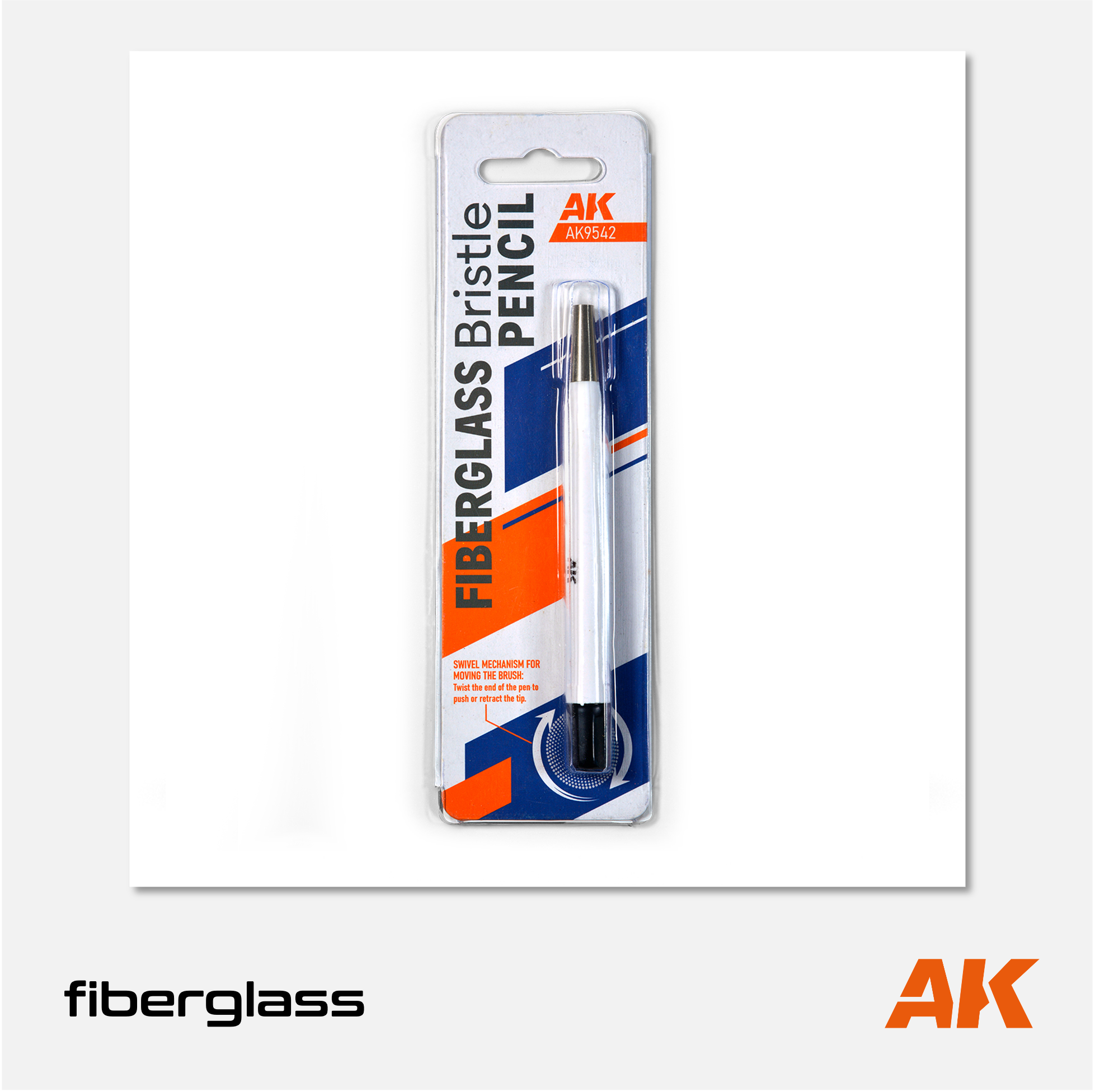 AK Interactive - Fiberglass Bristle Pencil - AK9542 - Gothaforce