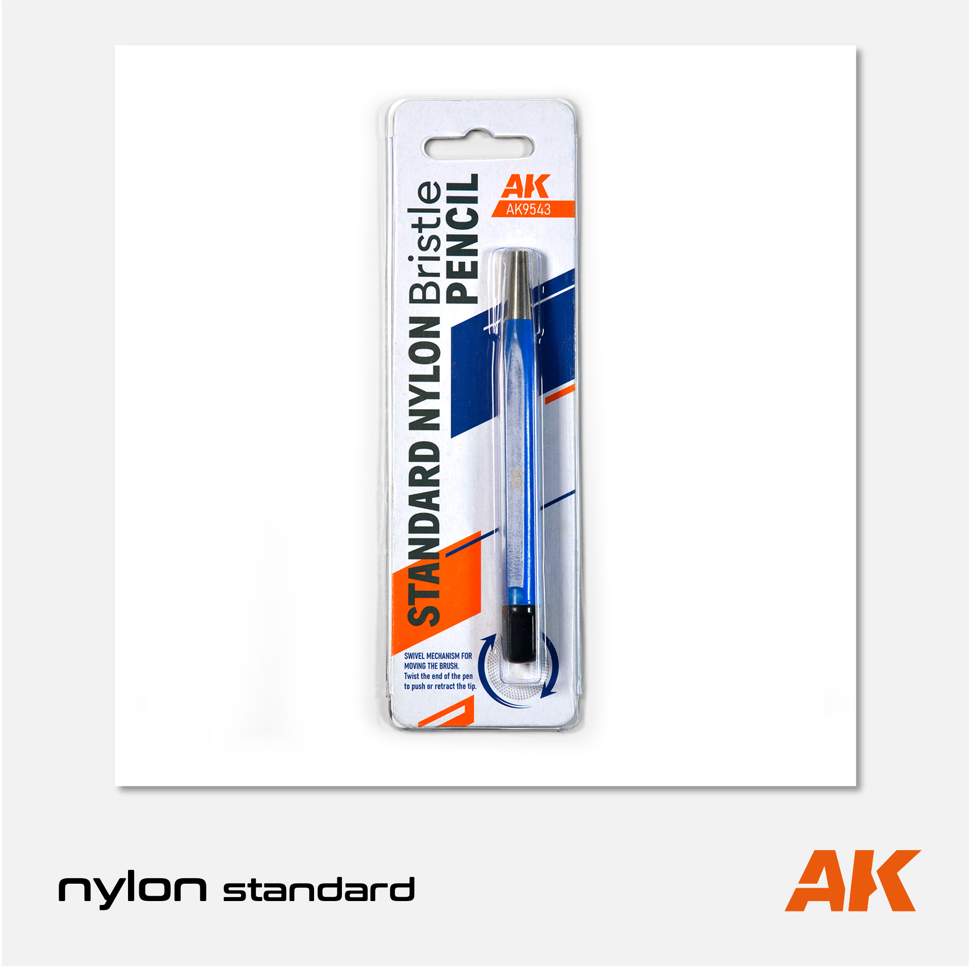 AK Interactive - Standard Nylon Bristle Pencil - AK9543 - Gothaforce