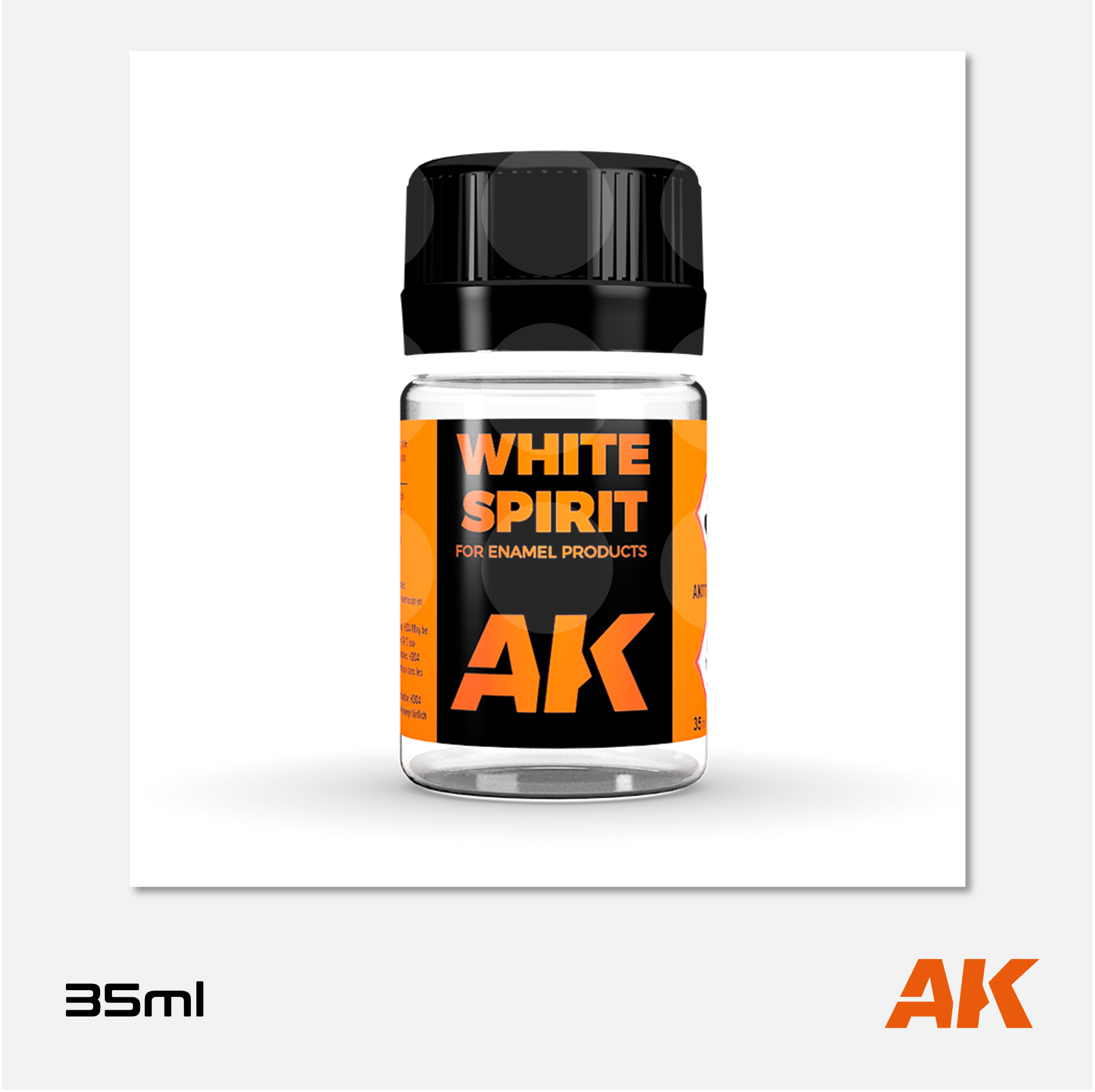 AK Interactive - White Spirit for Enamel Products 35ml - AK011 - Gothaforce