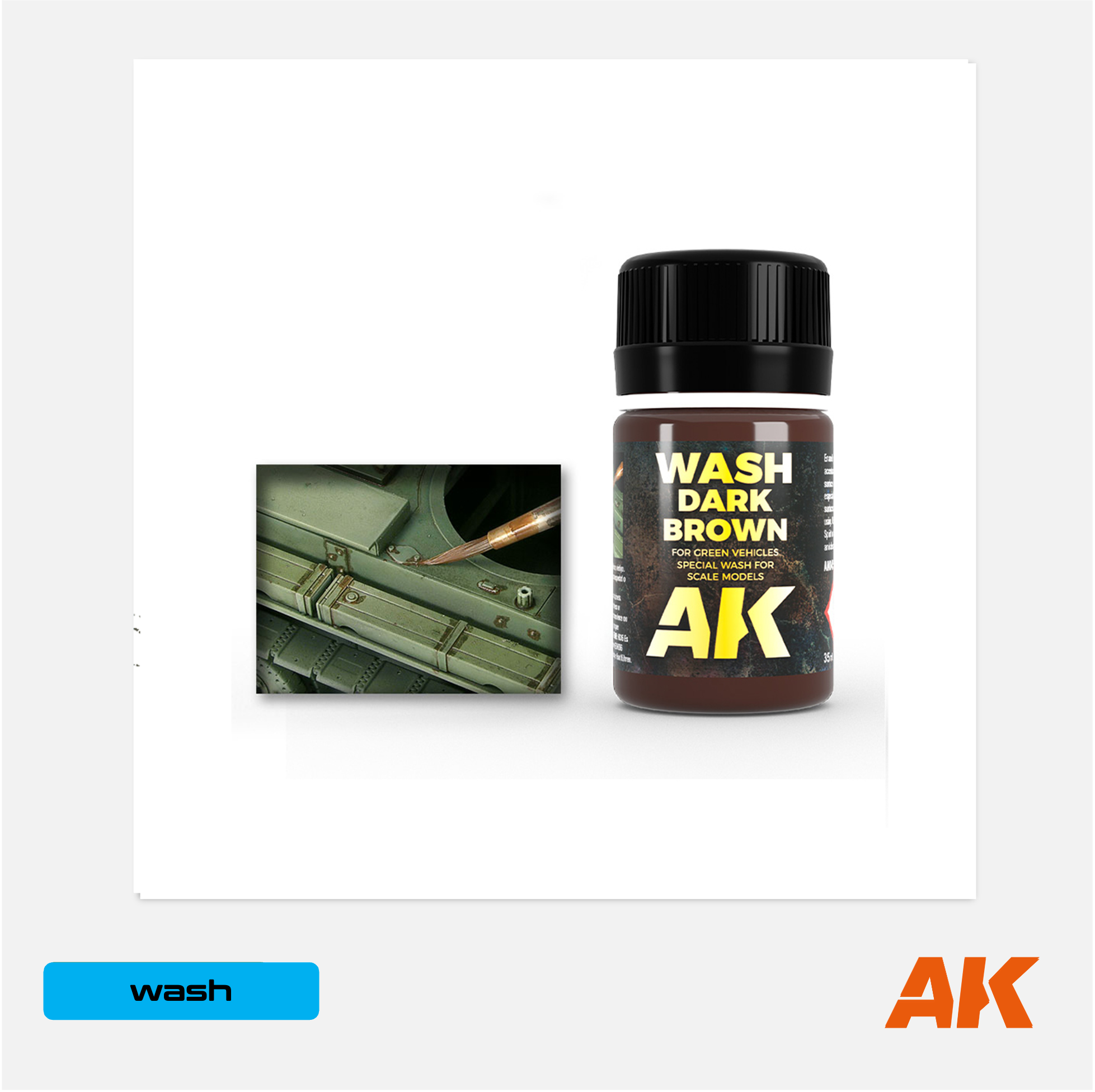 AK Effects - Dark Brown Wash