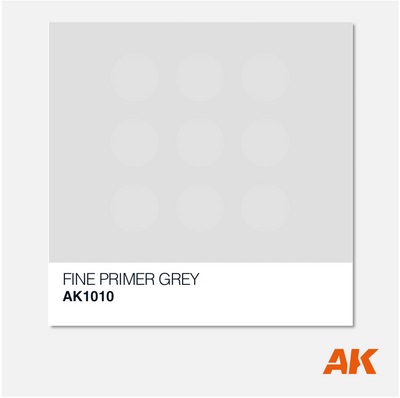 AK Fine Primer Grey Spray 400ml (2 nozzles)