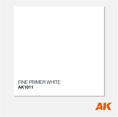 AK Fine Primer White Spray 400ml (2 nozzles)