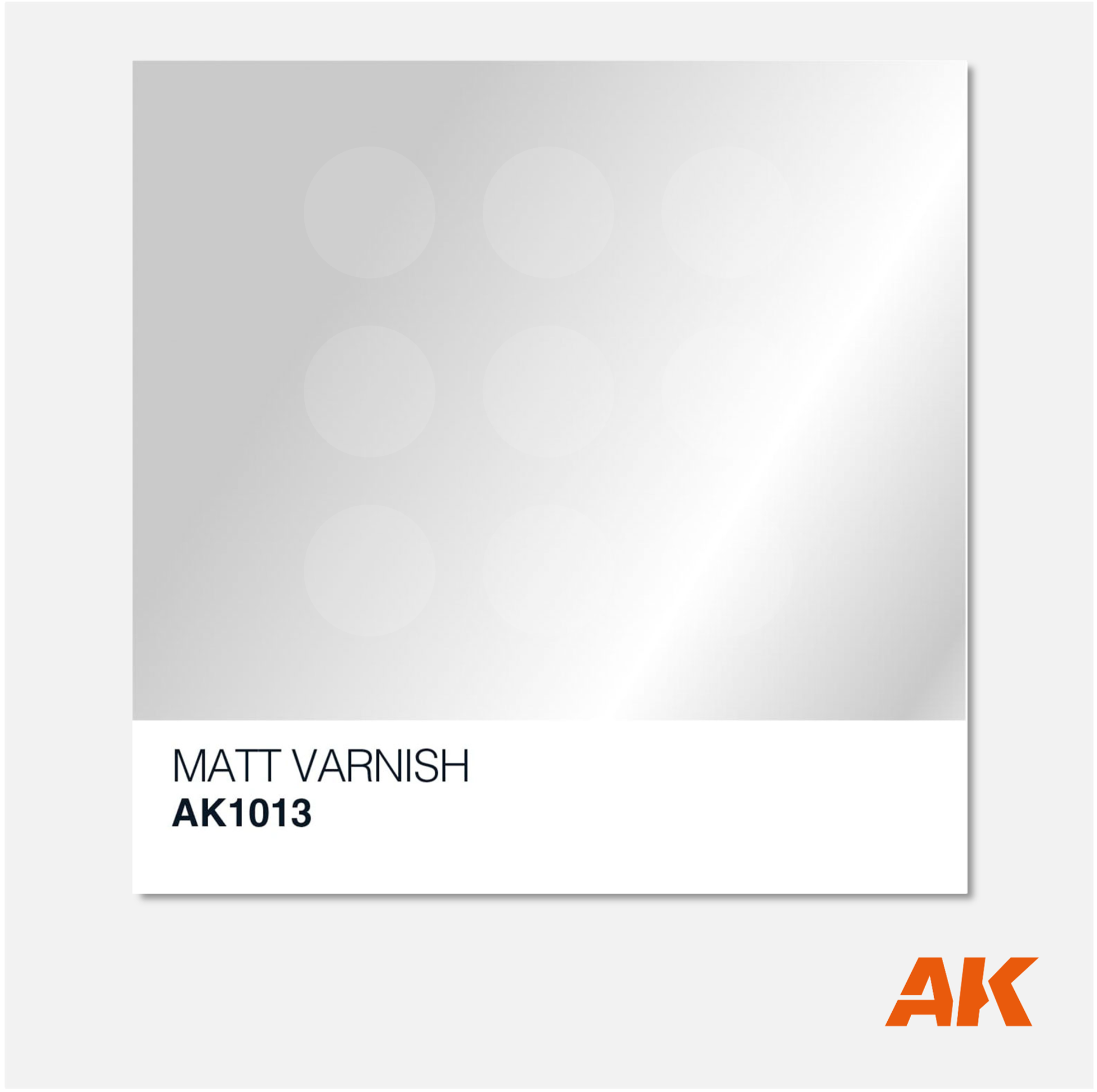 AK Matt Varnish Spray 400ml (2 nozzles)