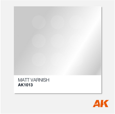 AK Matt Varnish Spray 400ml (2 nozzles)
