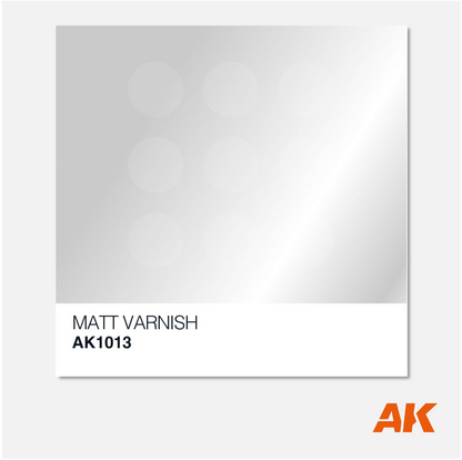 AK Matt Varnish Spray 400ml (2 nozzles)