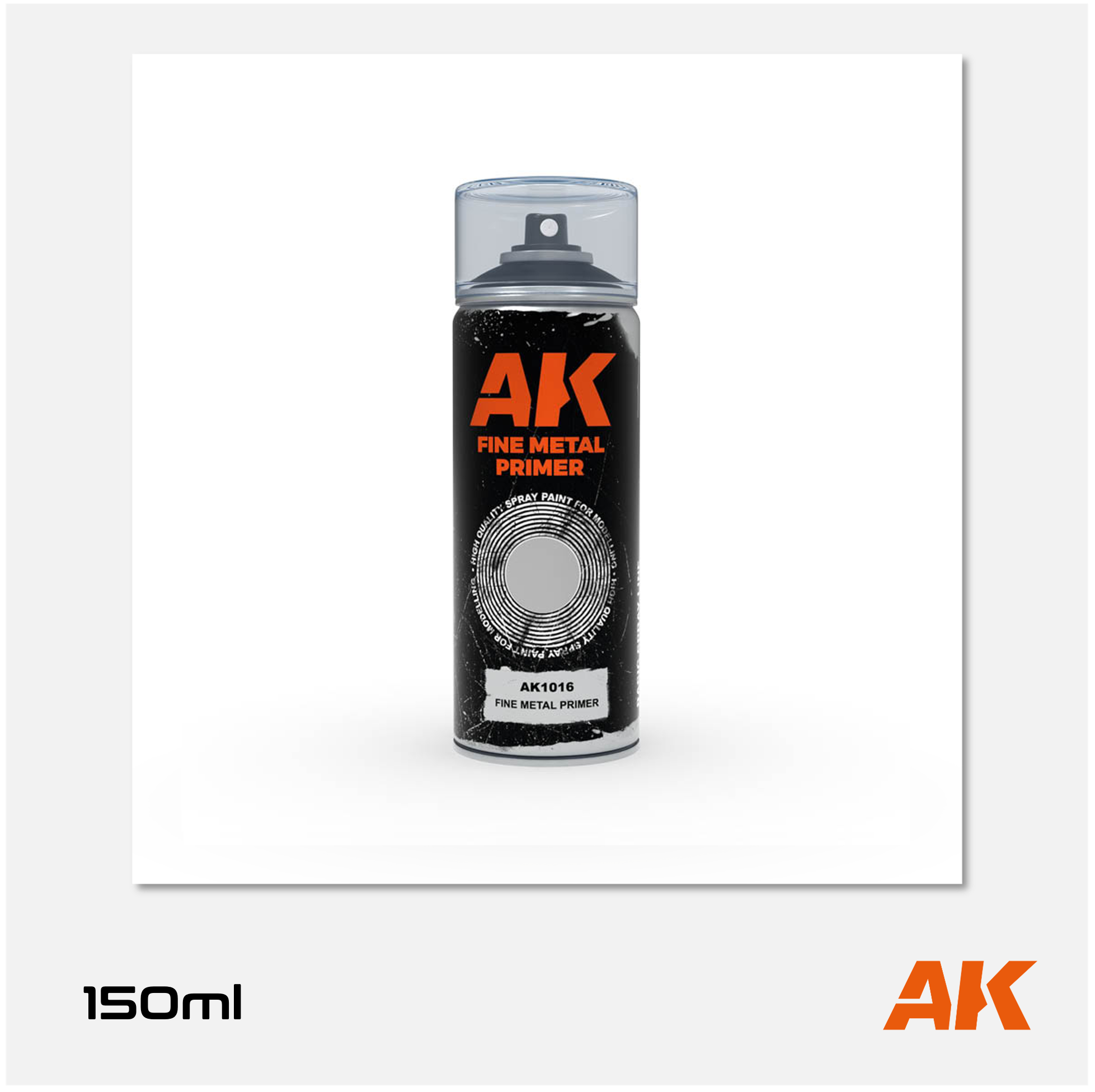 AK Fine Metal Primer Spray 150ml