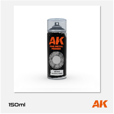AK Fine Metal Primer Spray 150ml
