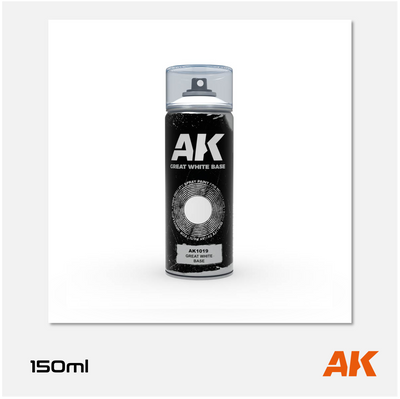 AK Great White Base Spray 150ml