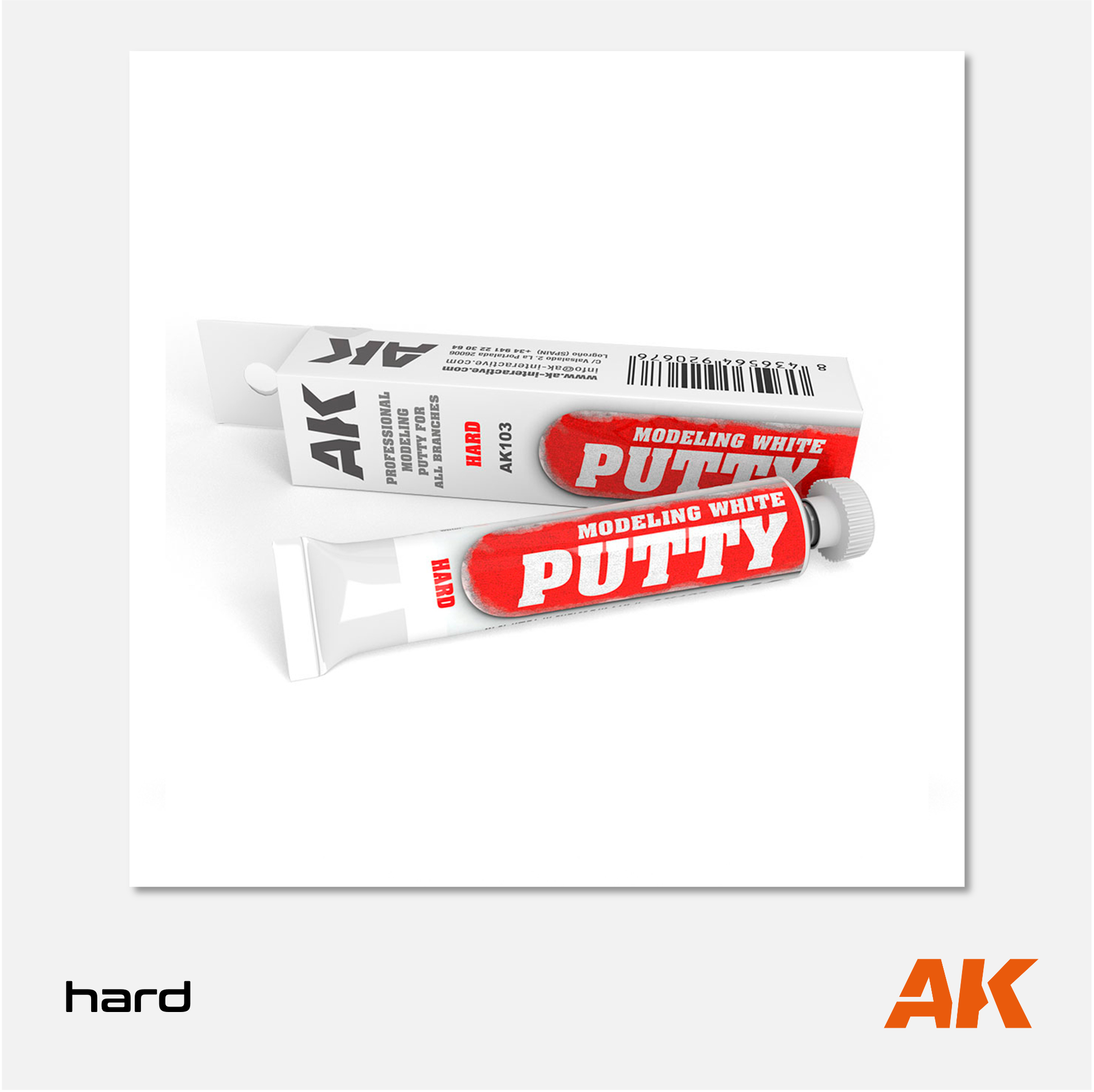 AK Interactive - Modeling White Putty Hard - AK103 - Gothaforce