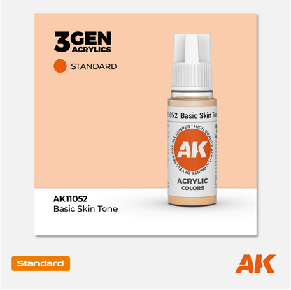 AK Interactive - 3Gen Acrylics Paint - Basic Skin Tone - AK11052 - Gothaforce