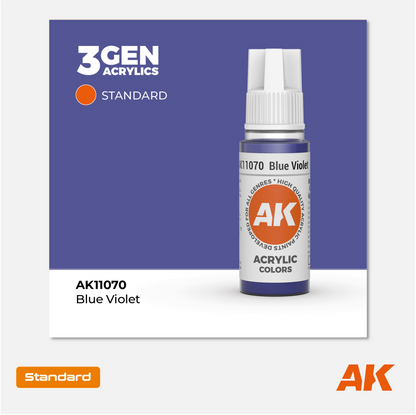 AK Interactive - 3Gen Acrylics Paint - Blue Violet - AK11070 - Gothaforce