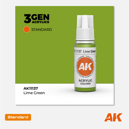 AK Interactive - 3Gen Acrylics Paint - Lime Green - AK11137 - Gothaforce