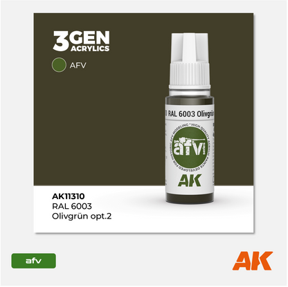 AK 3Gen Acrylics - Olivgrün RAL 6003 Option 2