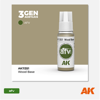AK 3Gen Acrylics - Wood Base