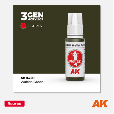 AK 3Gen Acrylics - Waffen Green