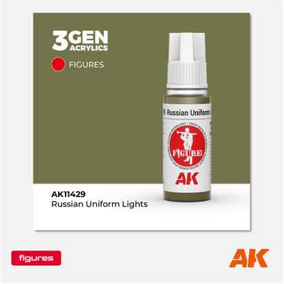 AK 3Gen Acrylics - Russian Uniform Lights