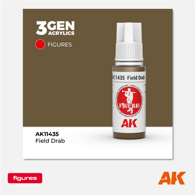AK 3Gen Acrylics - Field Drab