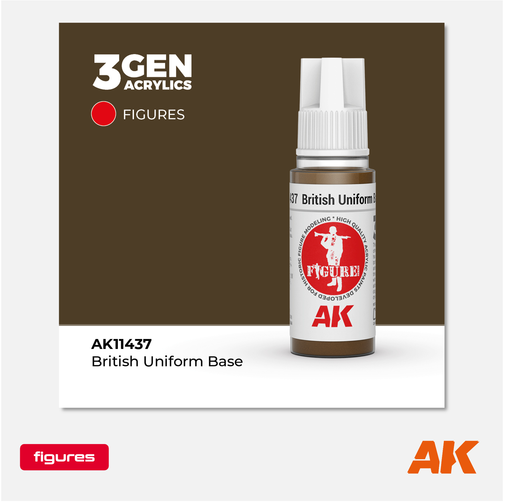 AK 3Gen Acrylics - British Uniform Base