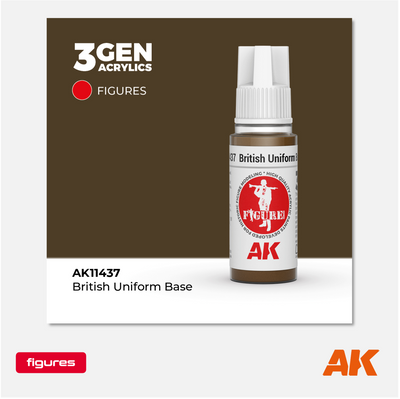 AK 3Gen Acrylics - British Uniform Base