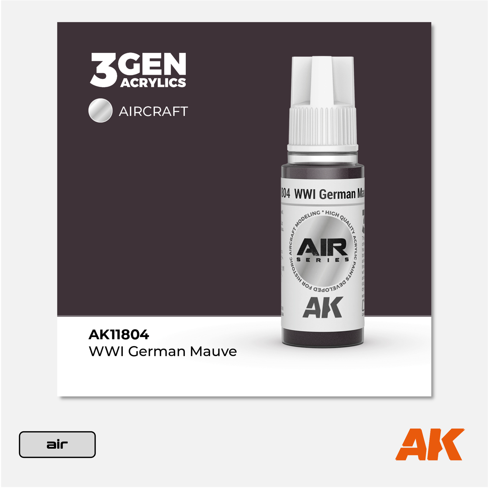 AK 3Gen Acrylics - WWI German Mauve