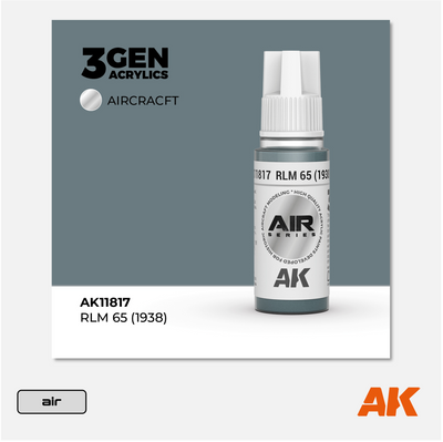 AK 3Gen Acrylics - RLM 65 (1938)