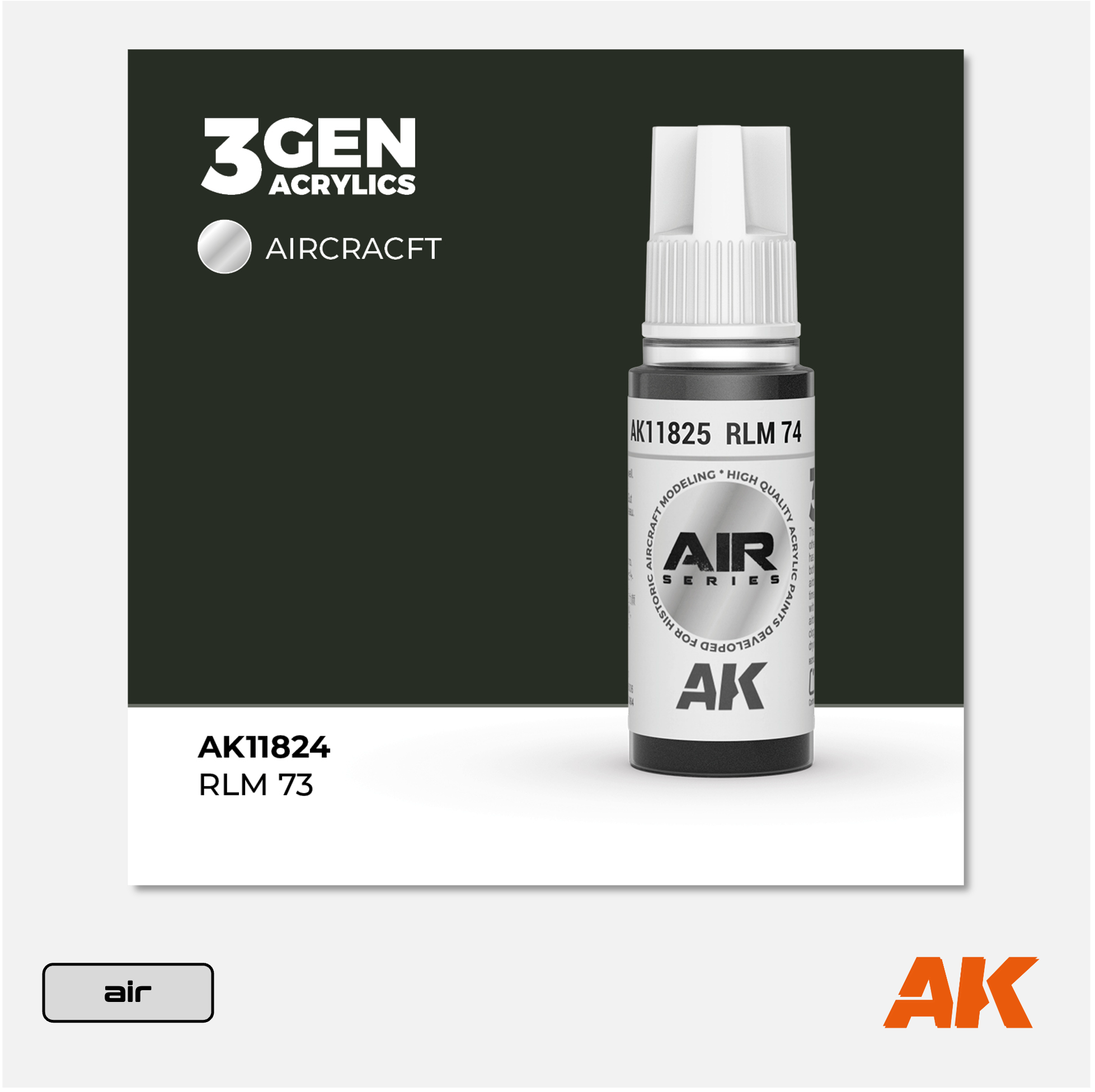 AK 3Gen Acrylics - RLM 73