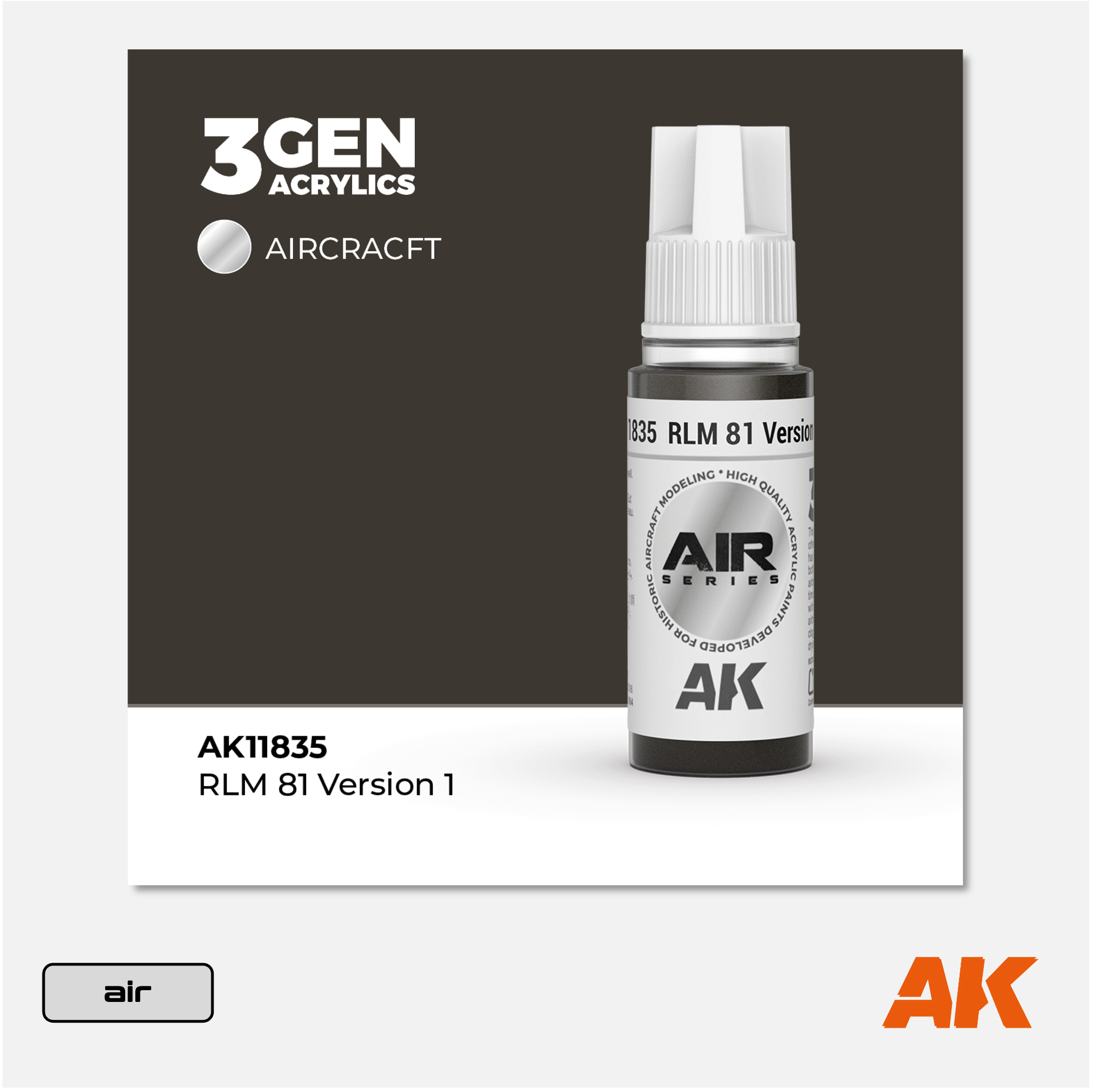AK 3Gen Acrylics - RLM 81 Version 1
