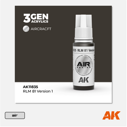 AK 3Gen Acrylics - RLM 81 Version 1