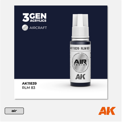 AK 3Gen Acrylics - RLM 83