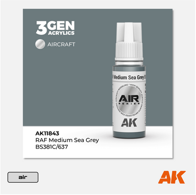 AK 3Gen Acrylics - RAF Sky / FS 34424