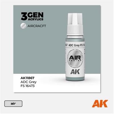 AK 3Gen Acrylics - ADC Grey FS 16473
