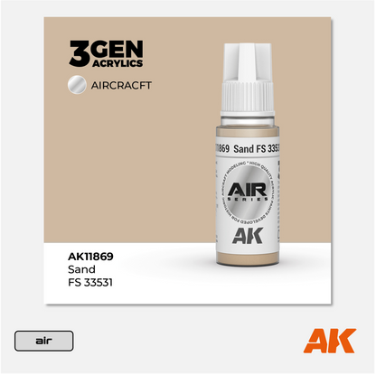 AK 3Gen Acrylics - Sand FS 33531