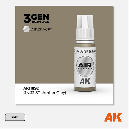 AK 3Gen Acrylics - IJN J3 SP (Amber Grey)