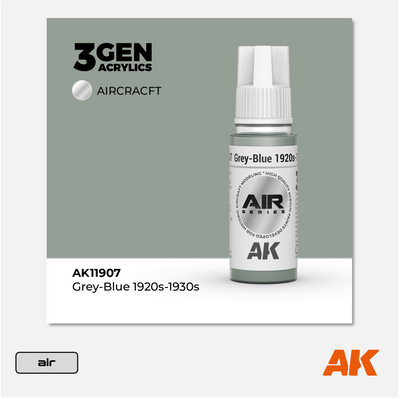AK 3Gen Acrylics - Grey-Blue 1920s-1930s