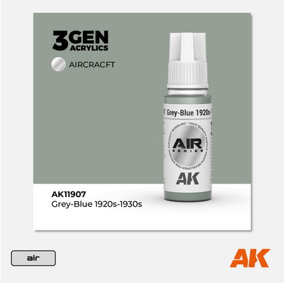 AK 3Gen Acrylics - Grey-Blue 1920s-1930s