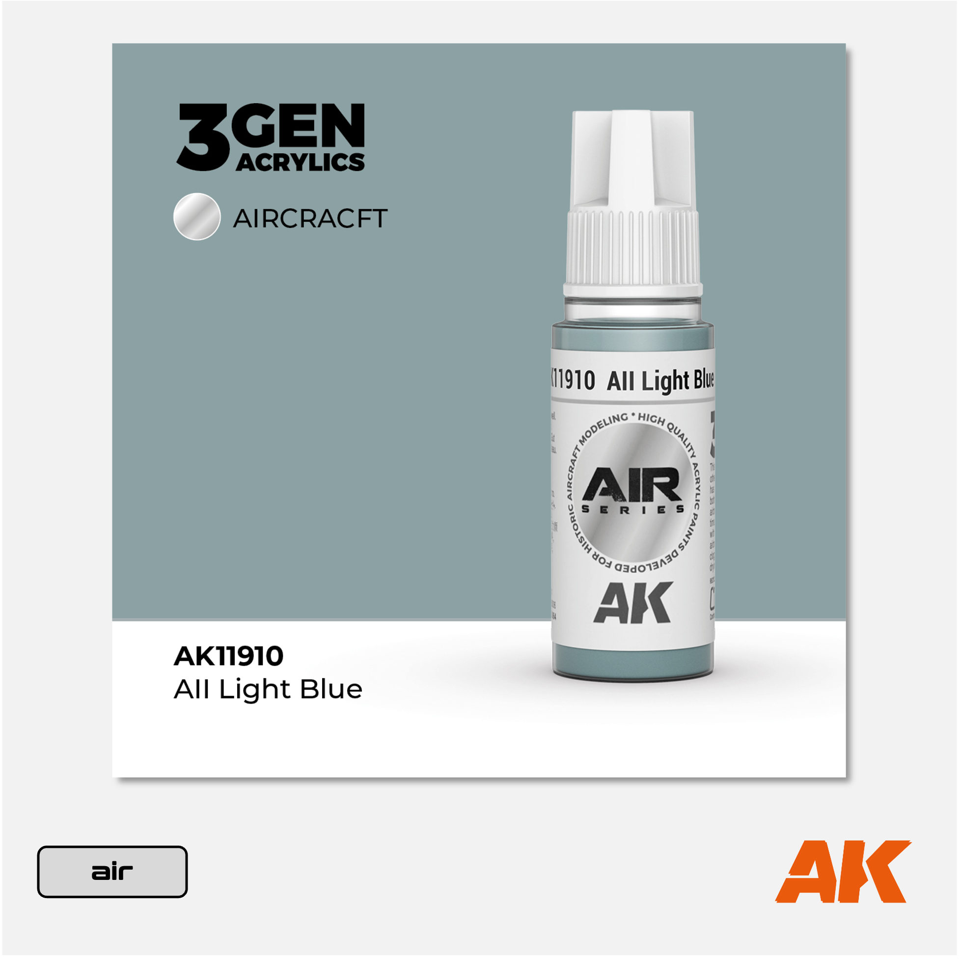AK 3Gen Acrylics - AII Light Blue