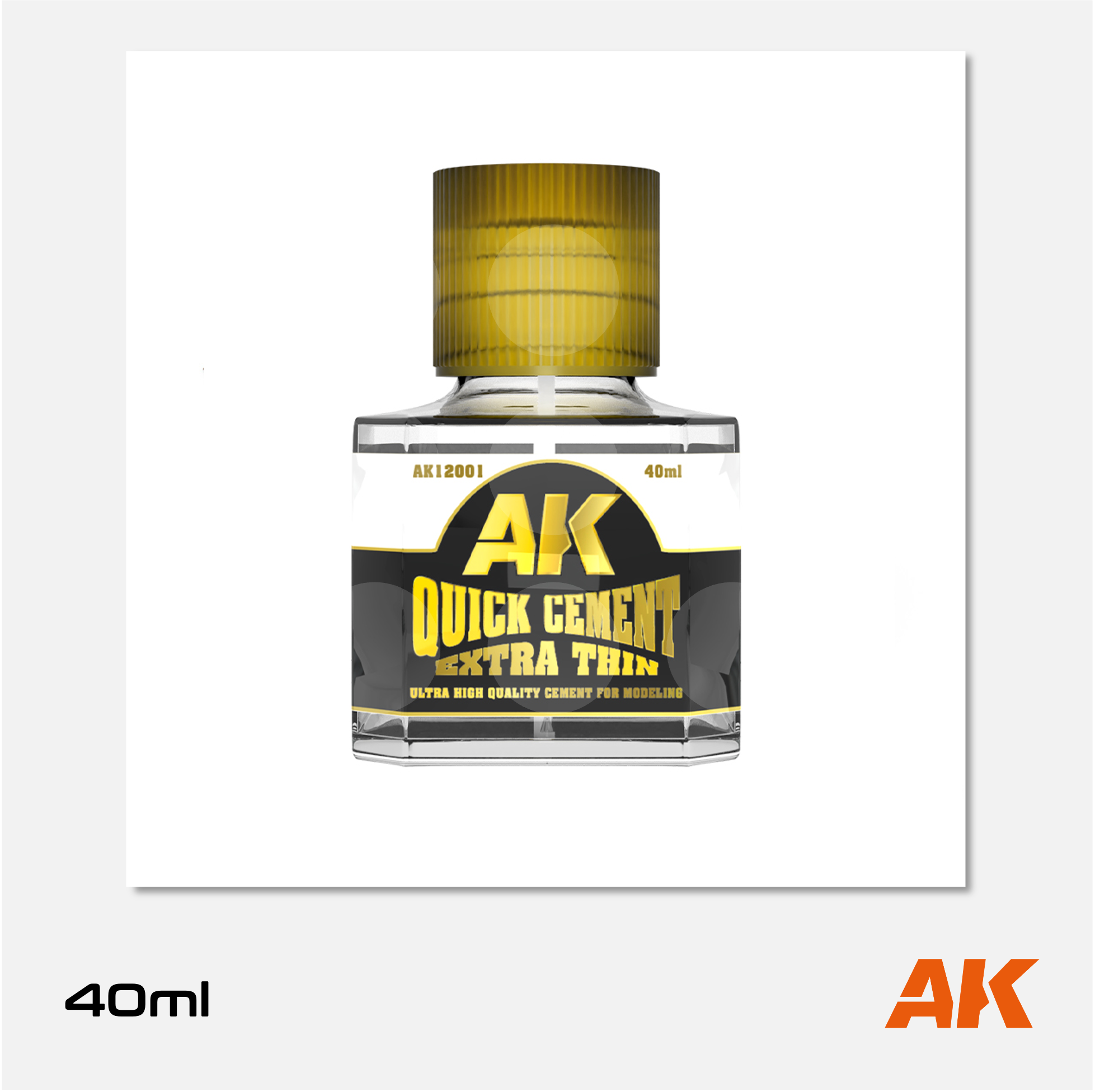 AK Interactive  - Extra Thin Quick Cement - AK12001 - Gothaforce