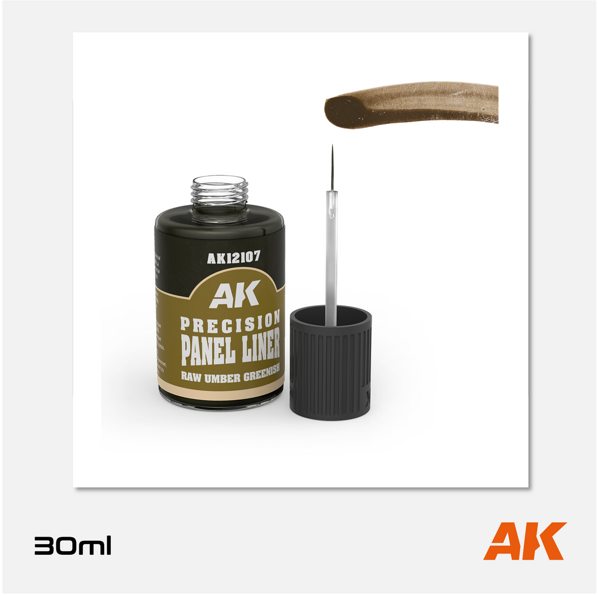 AK Precision Panel Liner - Raw Umber Greenish