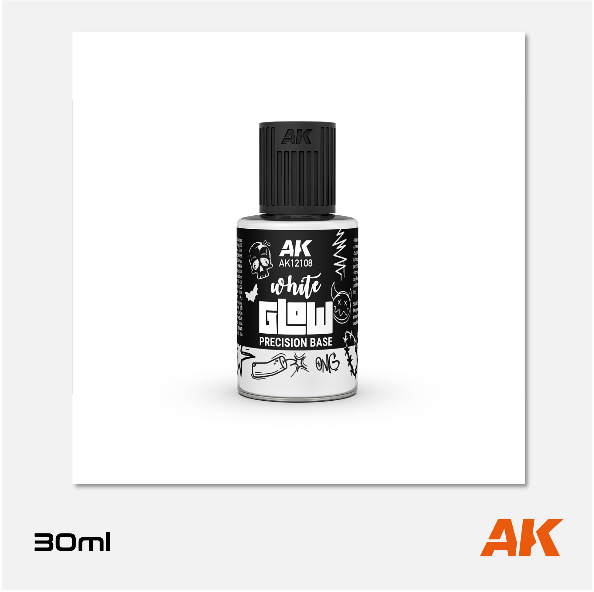AK Glow Precision Base - White